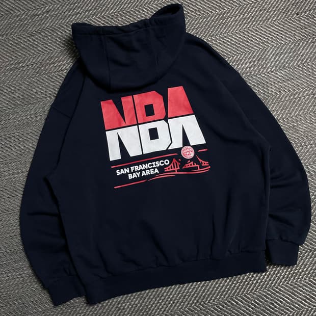 NBA All STAR 2025 빅로고 박시핏 후드 티셔츠y 5069