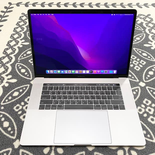 맥북프로 15인치 터치바 모델 2016