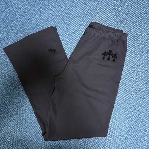 [L]크롬하츠 트리플 크로스 스웻팬츠