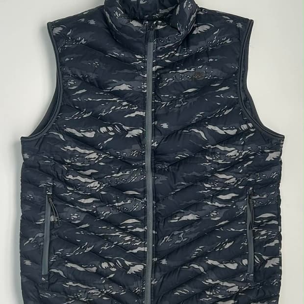 [XXL] 나이키 카모 구스다운 패딩 베스트