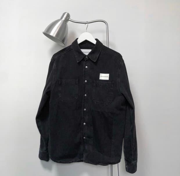 캘빈클라인 데님 셔츠 자켓