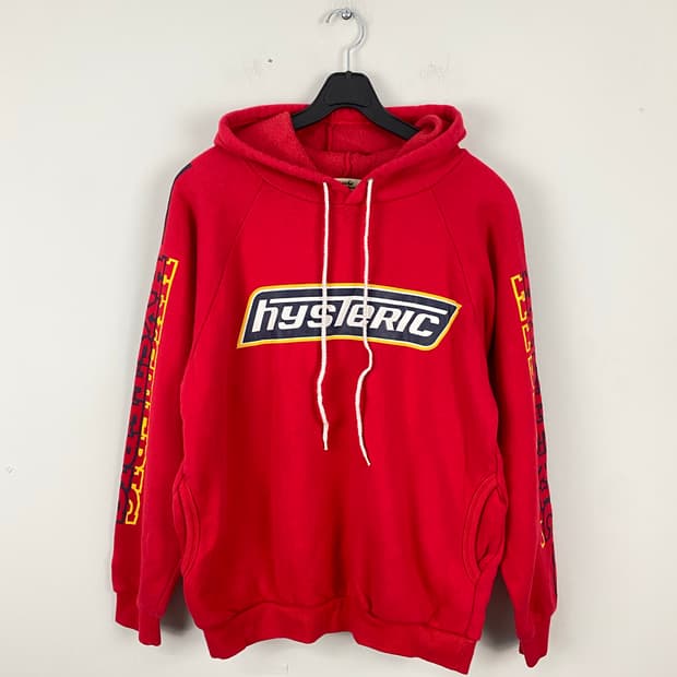 히스테릭 글래머 90s 사이드로고 후드티  <567>