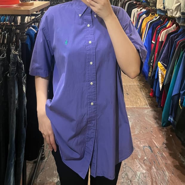 [HI] 폴로 반팔셔츠 퍼플