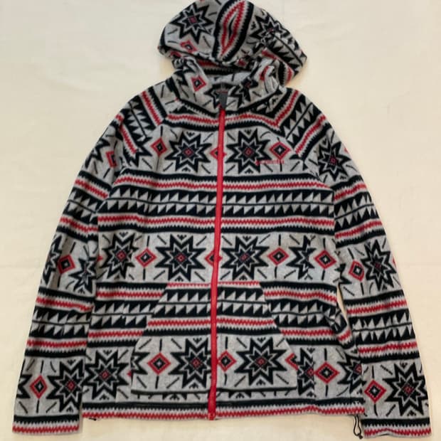 컬럼비아 눈꽃나바호 플리스 후드집업