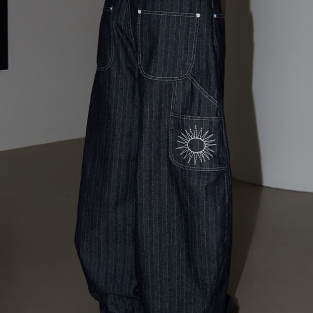 런츠 스트라이프 바지