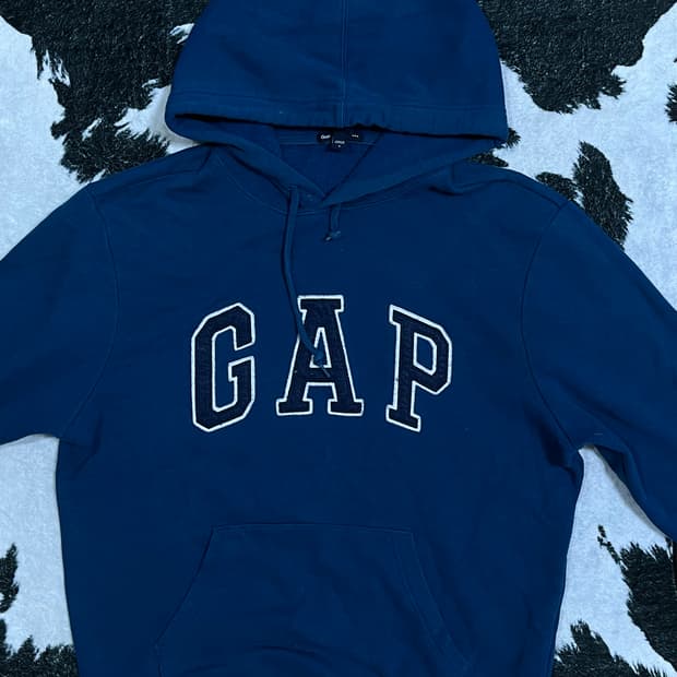 갭 GAP 빅 로고 후드티