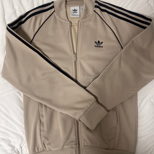 아디다스 슈퍼스타 SST 베이지 져지