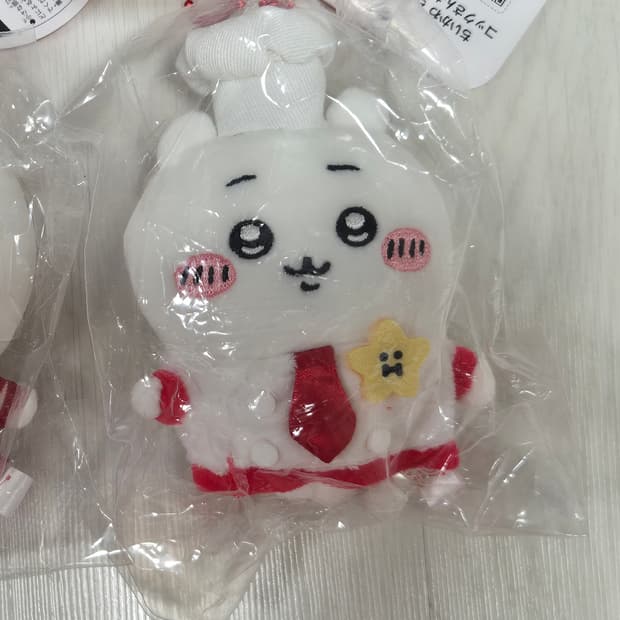 치이카와 레스토랑 요리사 키링 인형