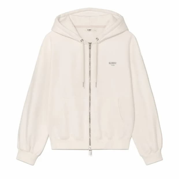 G BOXY ZIP UP (IVORY)