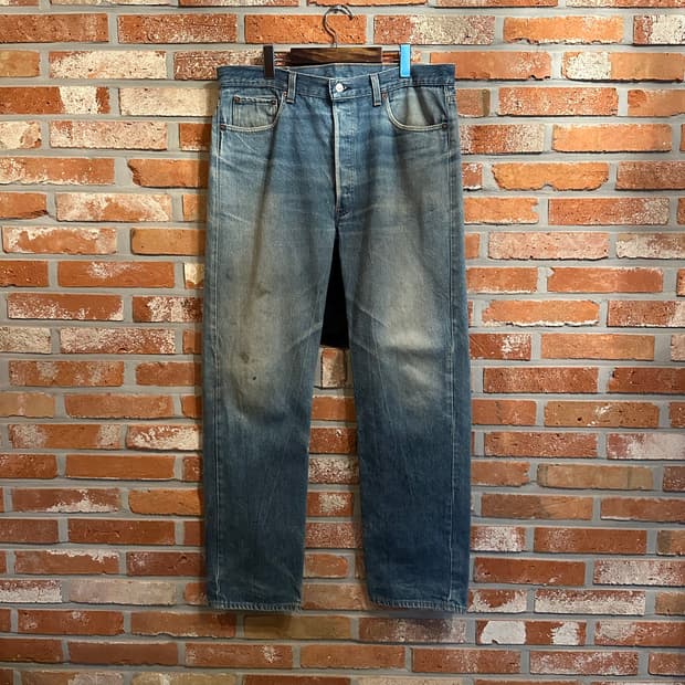 90s USA 빈티지 리바이스 501 0115 데님 팬츠