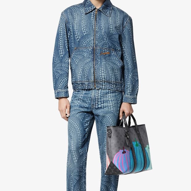 루이비통 쿠사마야요이 메인 컬렉션 데님 팬츠