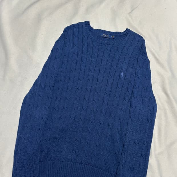 XL 폴로랄프로렌 케이블 니트