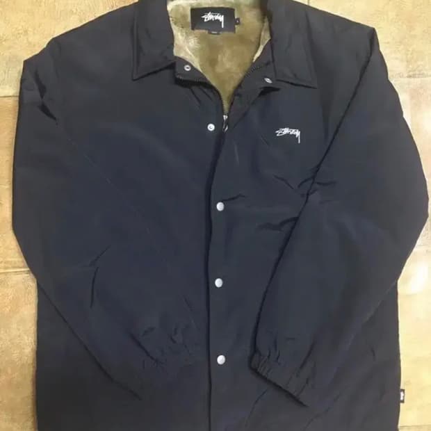 [L-105] 스투시 코치 자켓 (퍼 안감)