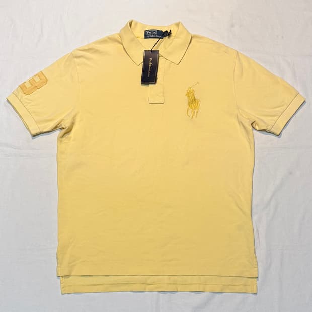 폴로 랄프로렌 빅포니 치프키프 카라티 옐로우