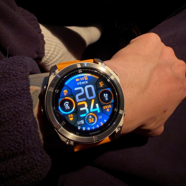 가민 피닉스 8 51mm 아몰레드 리퍼 새상품급