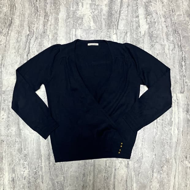 일본빈티지 Lecoeurblanc 달천깔페어리 퍼프 랩니트스웨터