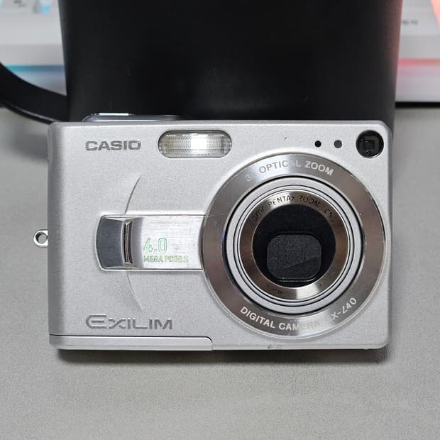 카시오 엑슬림 z40 빈티지 디카