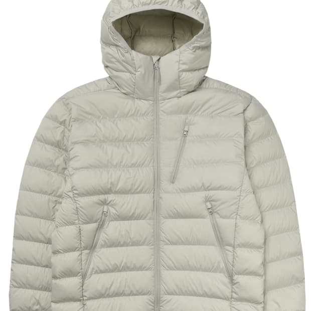 [L] 무신사 스탠다드 경량패딩 -  스톤 화이트