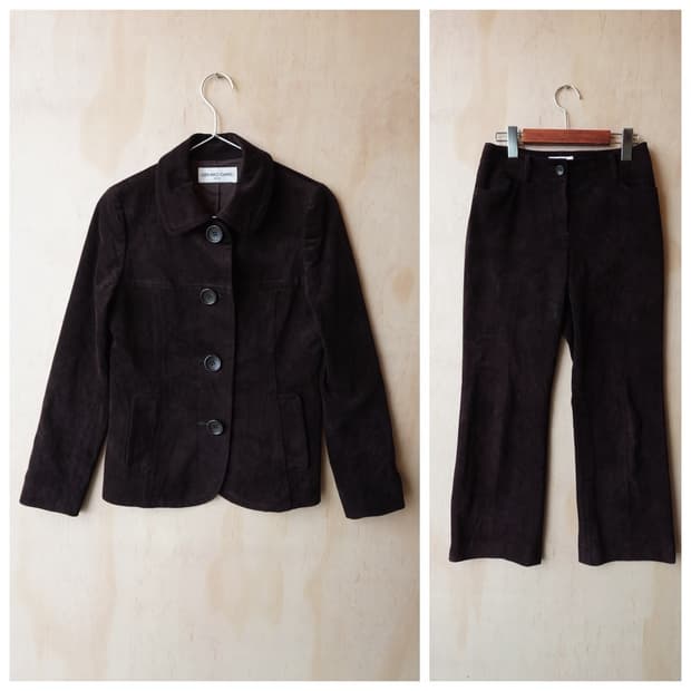 제라르다렐 스웨이드 셋업 GERARD DAREL