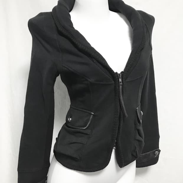 빈티지 00s 아카이브 투웨이 코튼 집업 자켓