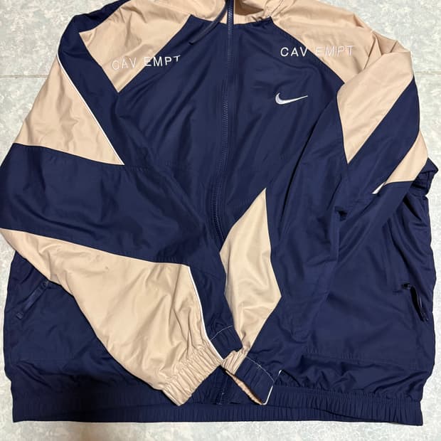 (M) 나이키 x 카브 엠트 트랙 자켓 네이비