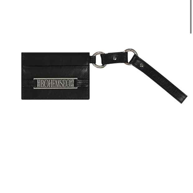 보헴서 카드 홀더 LEATHER STRAP CARD HOLDER
