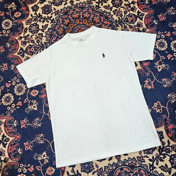 폴로랄프로렌 시그니쳐 포니 자수 라운드넥 티셔츠