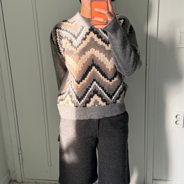 일본빈티지 라파엘라 울앙고라 니트 스웨터 