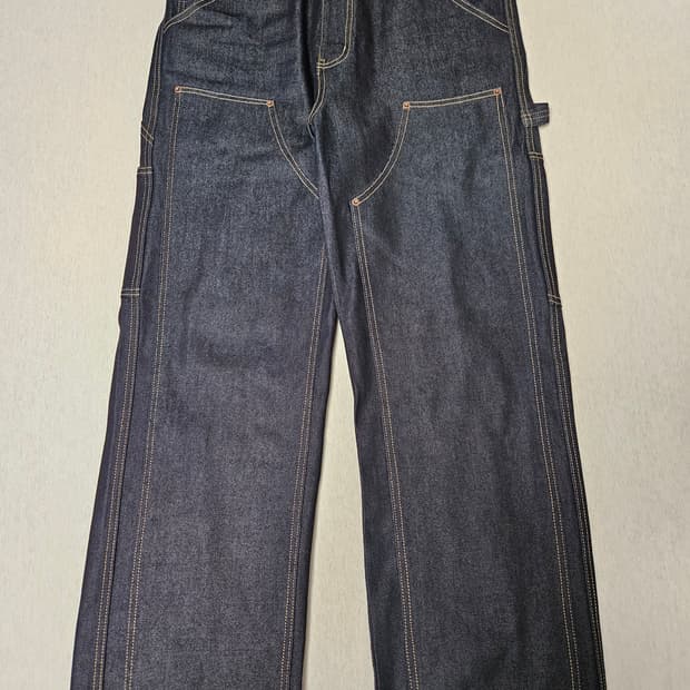 엑스트라오디너리 더블니 로우 데님 xl