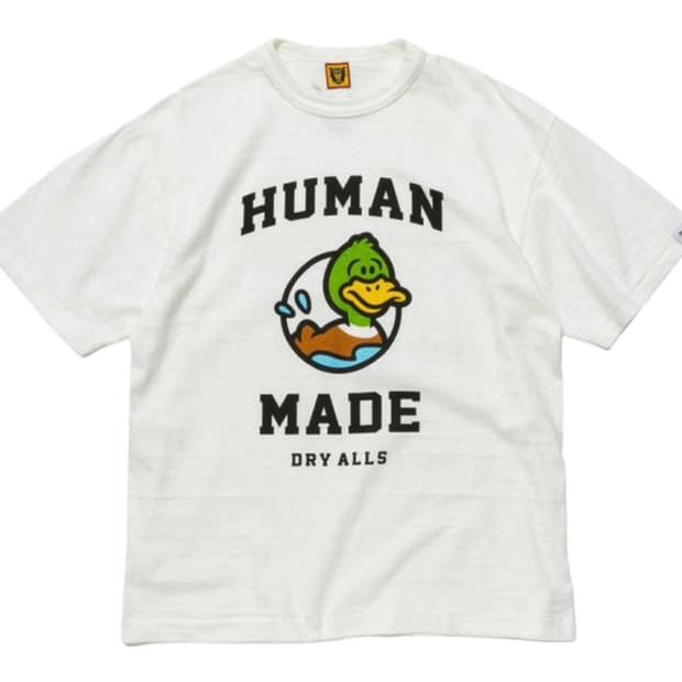 휴먼메이드 #2311 오리 반팔 화이트