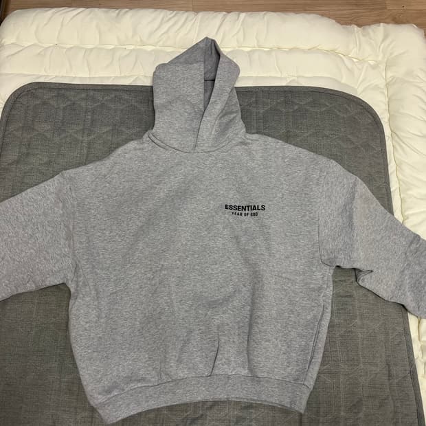 에센셜 피어 오브 갓 후드티 그레이 S 24FW