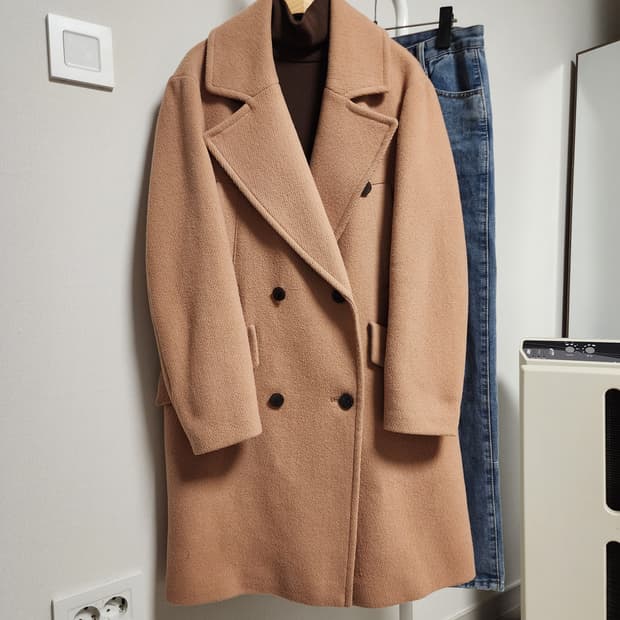 바닐라비  여성 더블버튼 코트