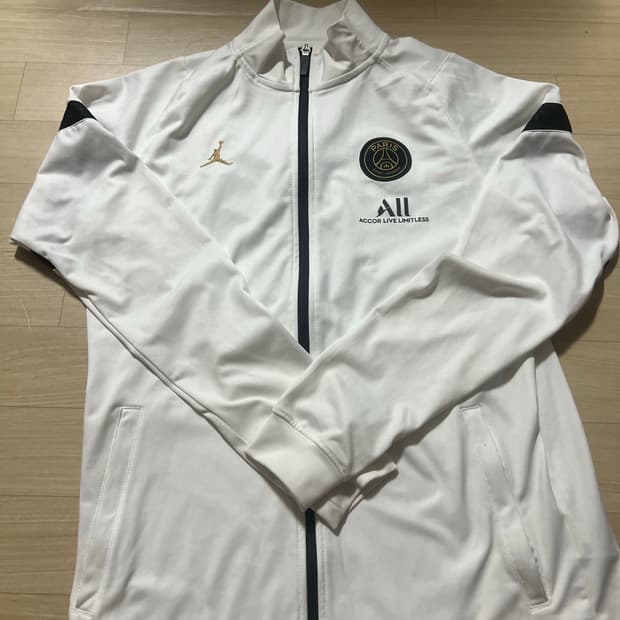 나이키 드라이 핏 스트라이크 조던 PSG 트랙 자켓 (져지) 화이트 M