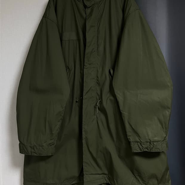 M65 피쉬테일 파카 오리지널 개파카 M 데드스탁 풀세트