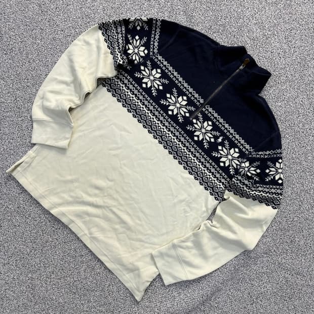 L 폴로 랄프로렌 여성 반집업 긴팔 니트 0407J