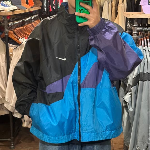 [HI] 나이키 바람막이 블루