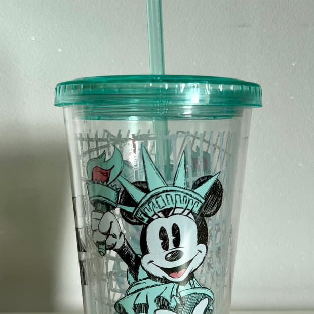 [미사용] 디즈니 Disney 미키마우스 뉴욕 자유의 여신상 콜드컵