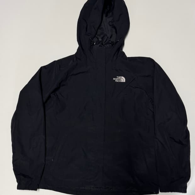 여성 노스페이스 나일론 후드 바람막이 자켓 S