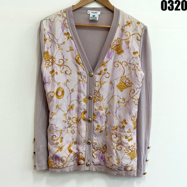 셀린느 니트 가디건 S 0320