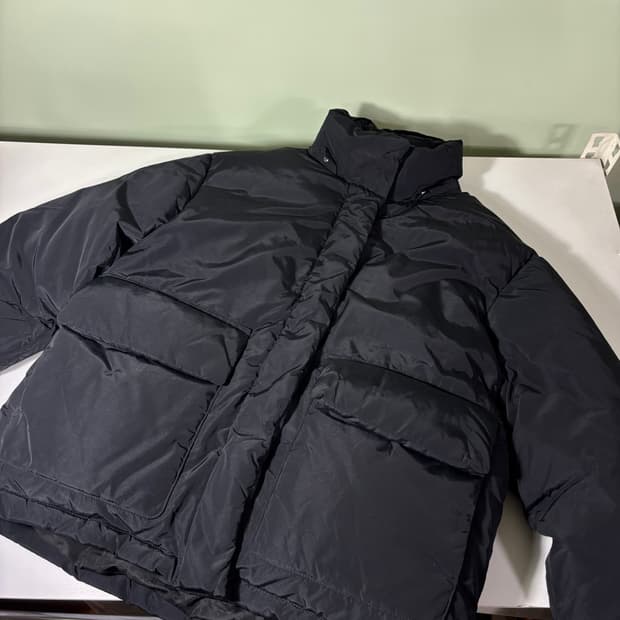 우먼FREE 라퍼지스토어 블랙 푸퍼 숏패딩