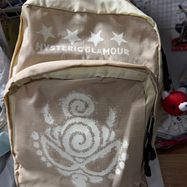 히스테릭글래머 백팩 (글루미베어 키링 포함)
