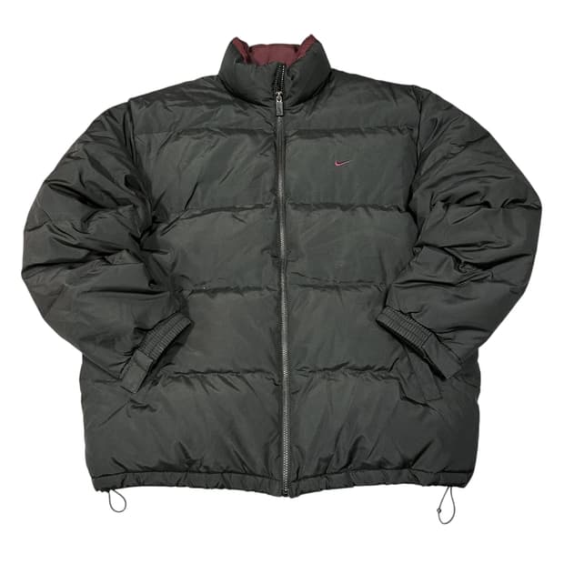 ✨ (바배) 나이키 00s 블랙 버건디 뉴챔프 덕다운 패딩 