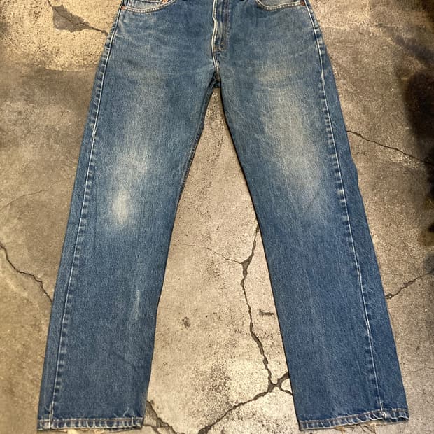 리바이스 90s USA메이드 505 청바지 35x32