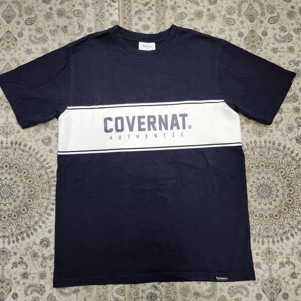 COVERNAT 커버낫 컬러블록 반팔티 M