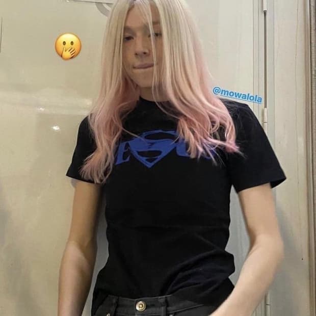 ‘super jesus’ graphic shirt