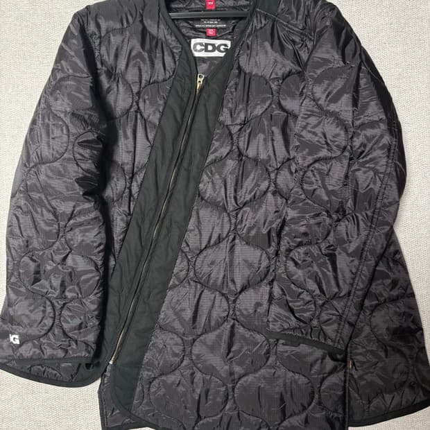 꼼데가르송x알파인더스트리 바이어스 자켓