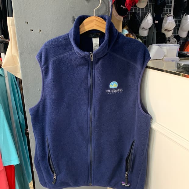 파타고니아 민소매 후리스 조끼 