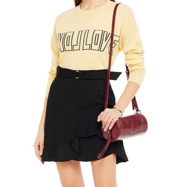 여성 LOVE LOVE 캐시미어 니트