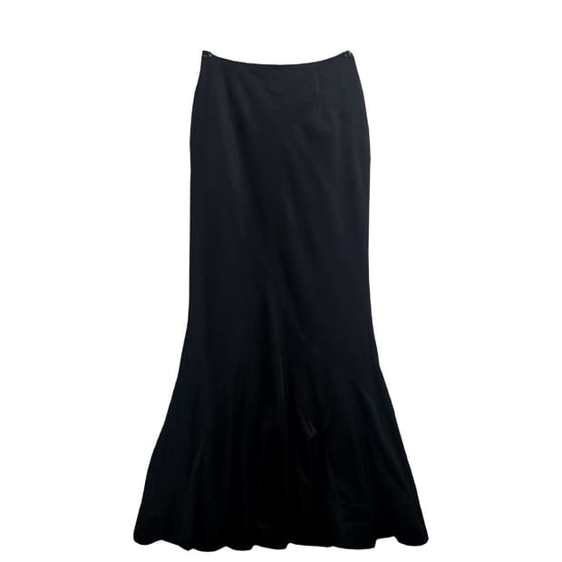 JPN 블랙 머메이드 치마 