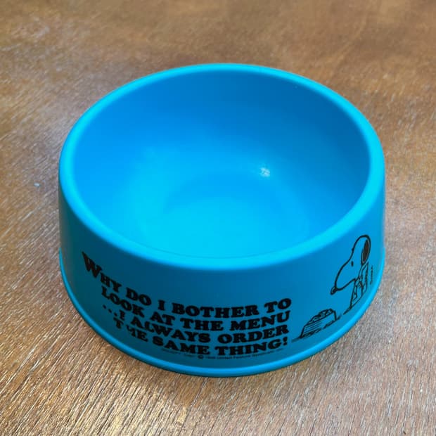 [Vintage] Snoopy Dog Bowl
